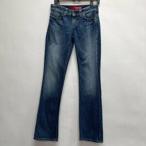 Guess Jeans Modele Women's Denim Pants 27 Blue Bootcut
